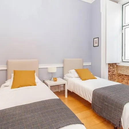 Apartment Sj2dee Heart Of Baixa New Air Conditioning Spacious 2 Apts 4br2ba Lisbon