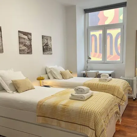 Sj2dee Heart Of Baixa New Air Conditioning Spacious 2 Apts 4br2ba Apartment Lisbon