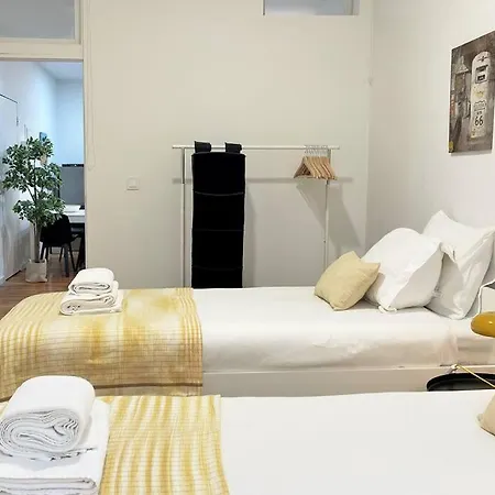 Sj2dee Heart Of Baixa New Air Conditioning Spacious 2 Apts 4br2ba Apartment Lisbon