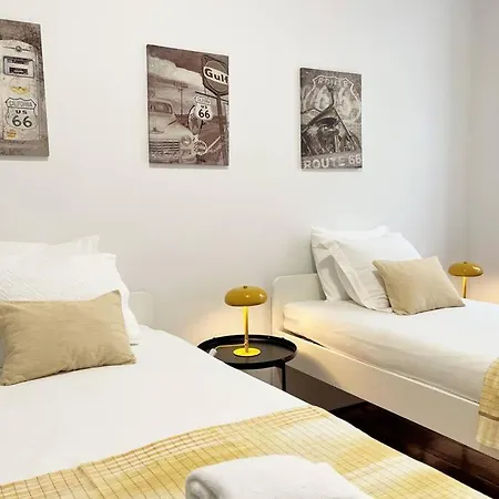 Sj2dee Heart Of Baixa New Air Conditioning Spacious 2 Apts 4br2ba *