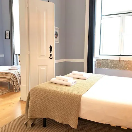 Sj2de Heart Of Lisbon, 1min To Augusta Arch! Spacious 2 Apts With 4br& 2ba Lisboa