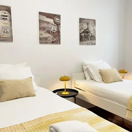Sj2de Heart Of Lisbon, 1min To Augusta Arch! Spacious 2 Apts With 4br& 2ba Apartman Lisboa