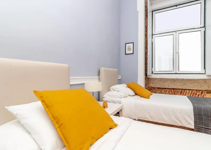 Apartment Sj2de Heart Of Lisbon, 1min To Augusta Arch! Spacious 2 Apts With 4br& 2ba